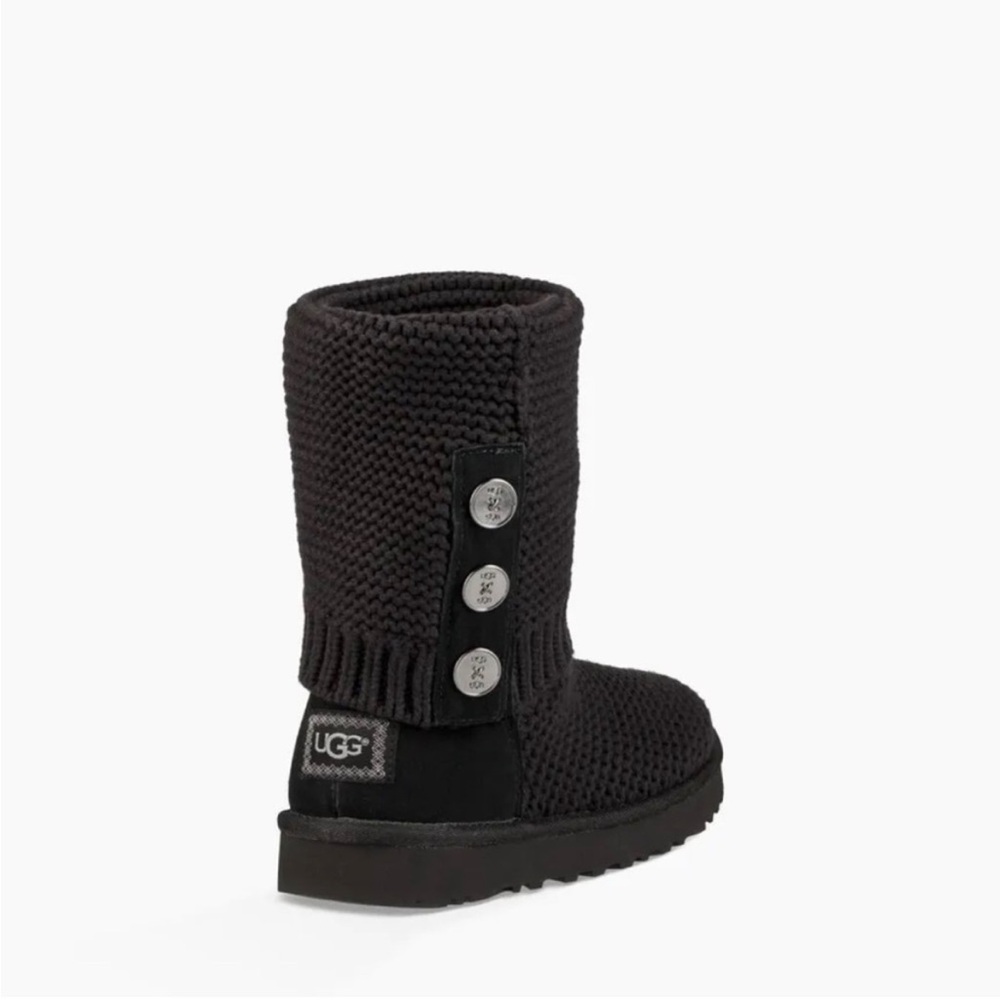 UGG Purl Cardy Knit Boot with Metal Buttons - Picture 8 of 9